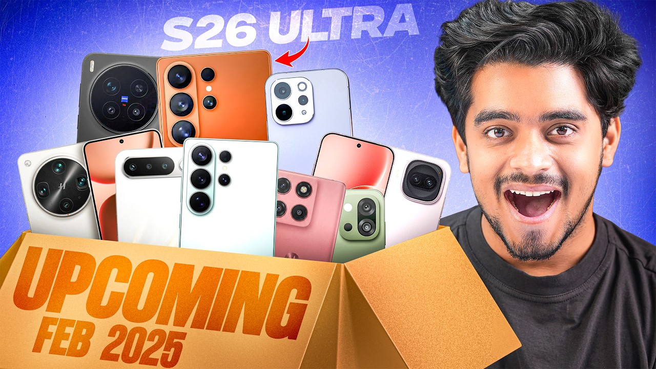 Top Upcoming Smartphones in February 2026 🚀 Camera, Gaming & Value Kings Phone