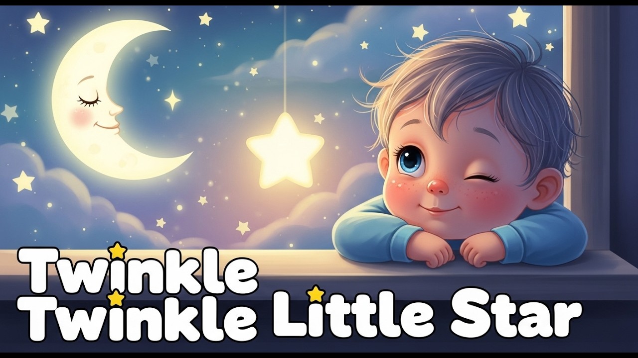Twinkle Twinkle Little Star 🌟 Bedtime kids Rhyme | Nursery Rhymes for Kids | Lullaby for kids rainu