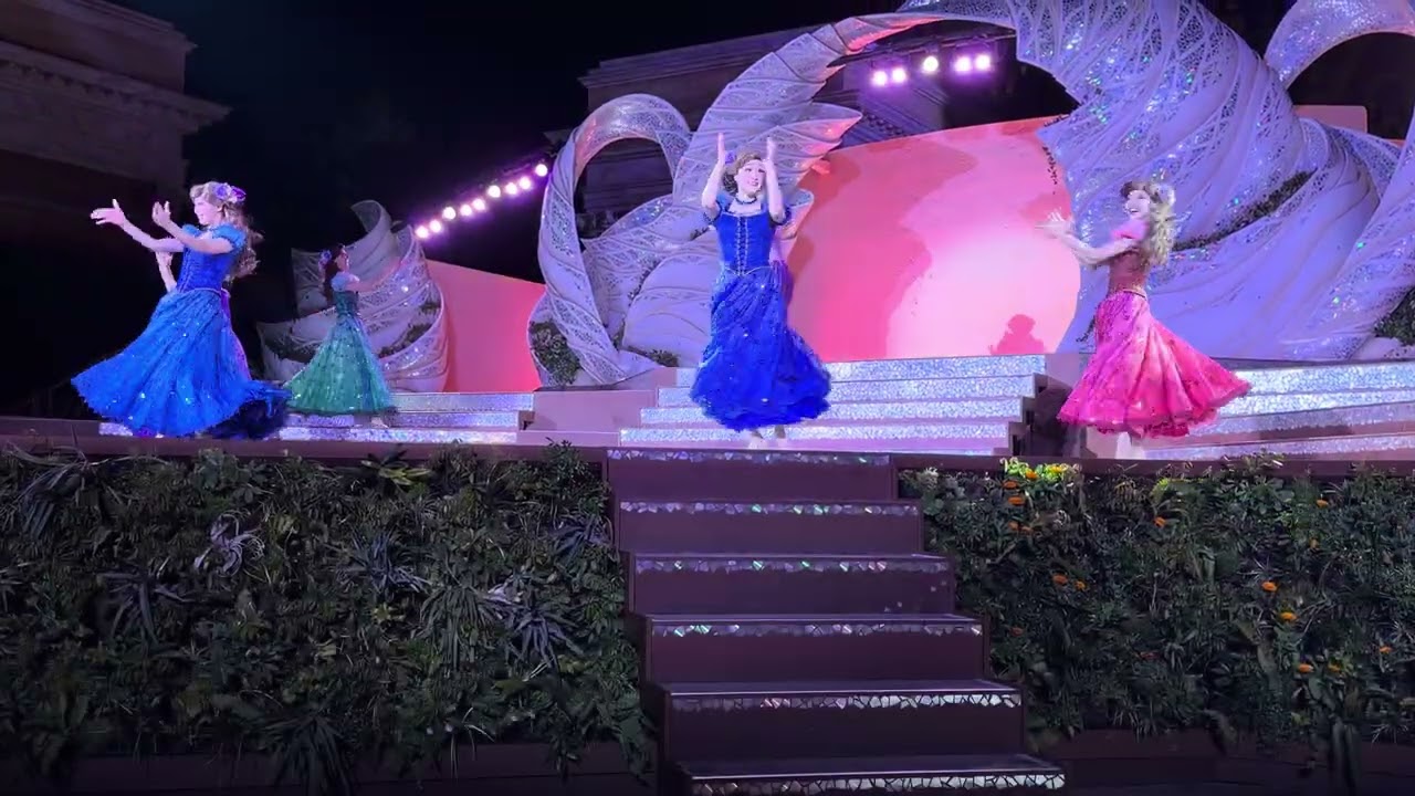 ディズニーシー ダンスザグローブ　席D-1-1 夜回