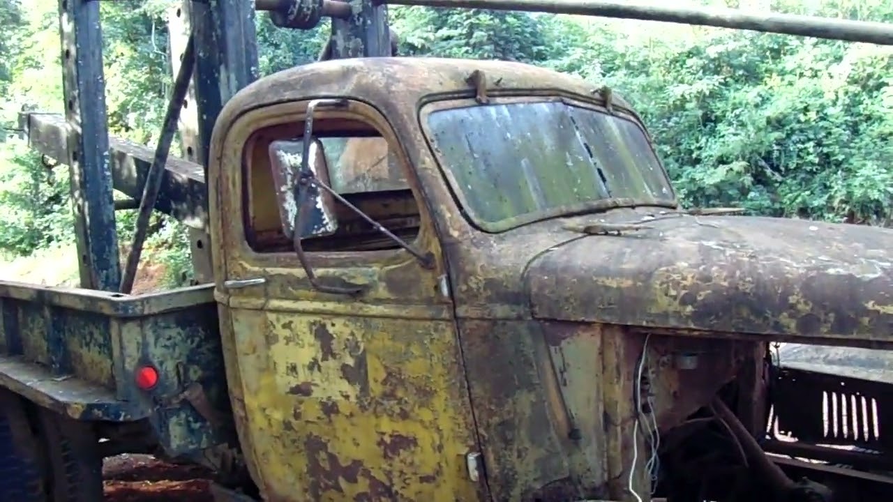 Restauração de caminhão Chevrolet G506 truck1942,