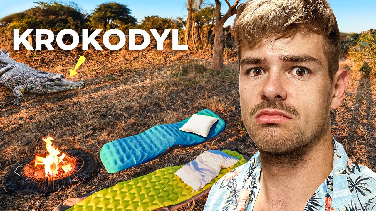 SPALIŚMY OBOK KROKODYLA
