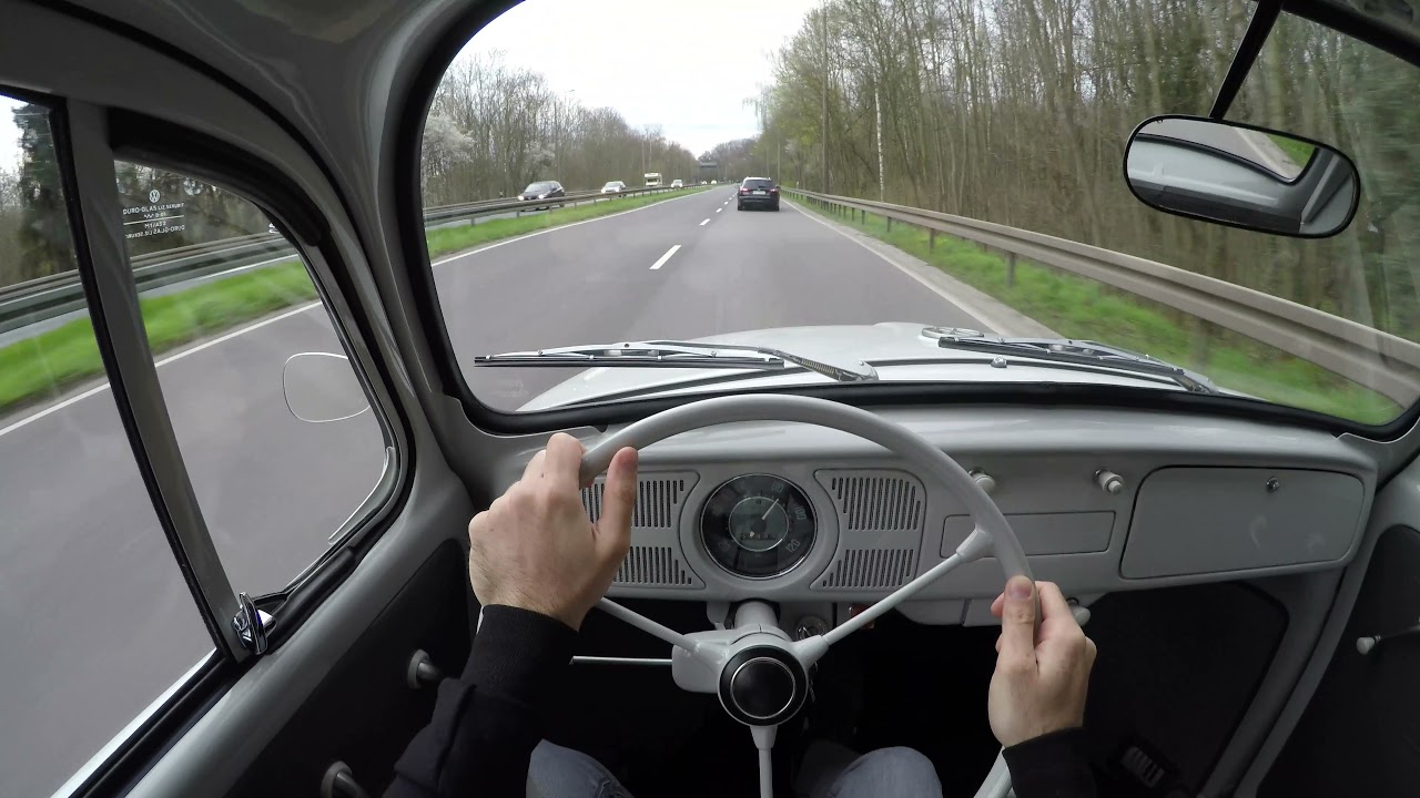 1965 VW Käfer / Beetle POV Stadt, Bundesstraße, Autobahn || VMAX