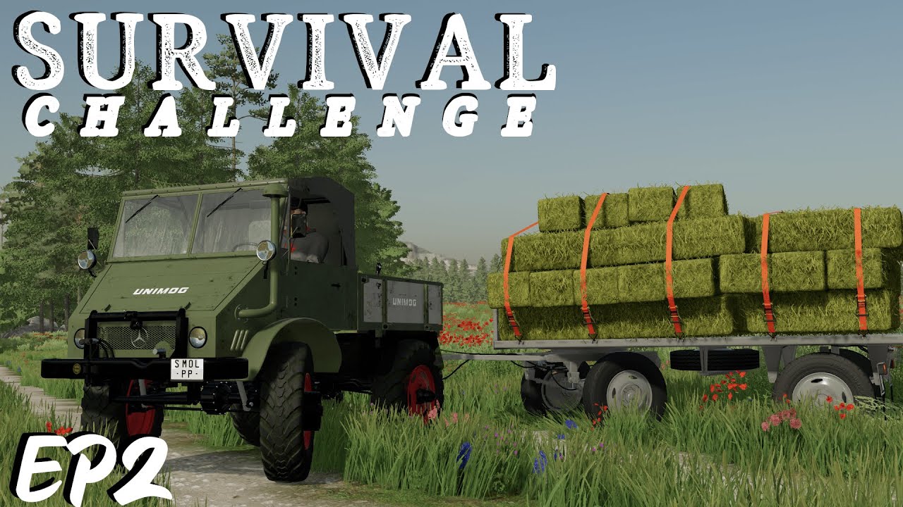 I WILL NEVER DO THIS AGAIN | Survival Challenge | Series 1| Farming Simulator 22 - EP 2