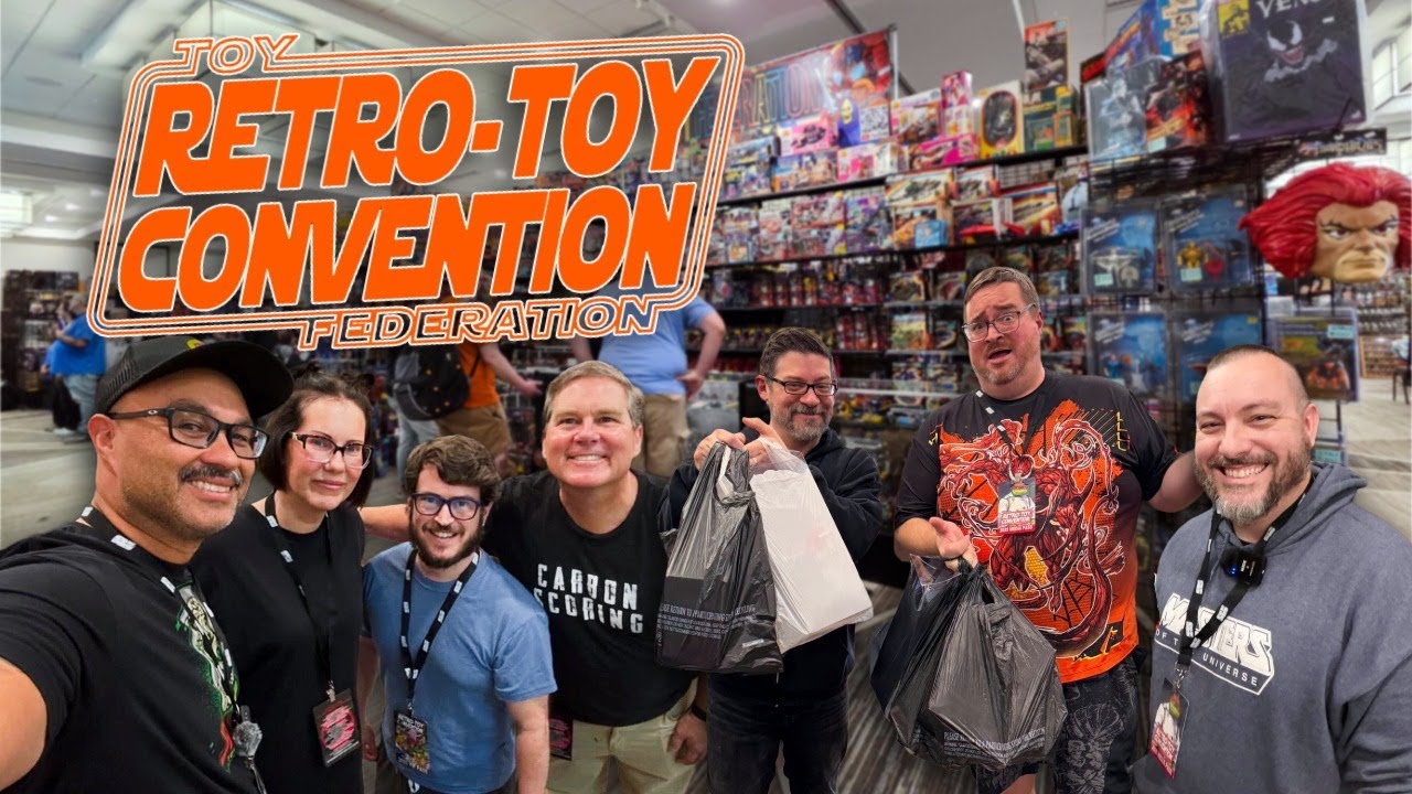 Retro Toy Con 2025! LOADS of Vintage Toys and a Garfield grail!