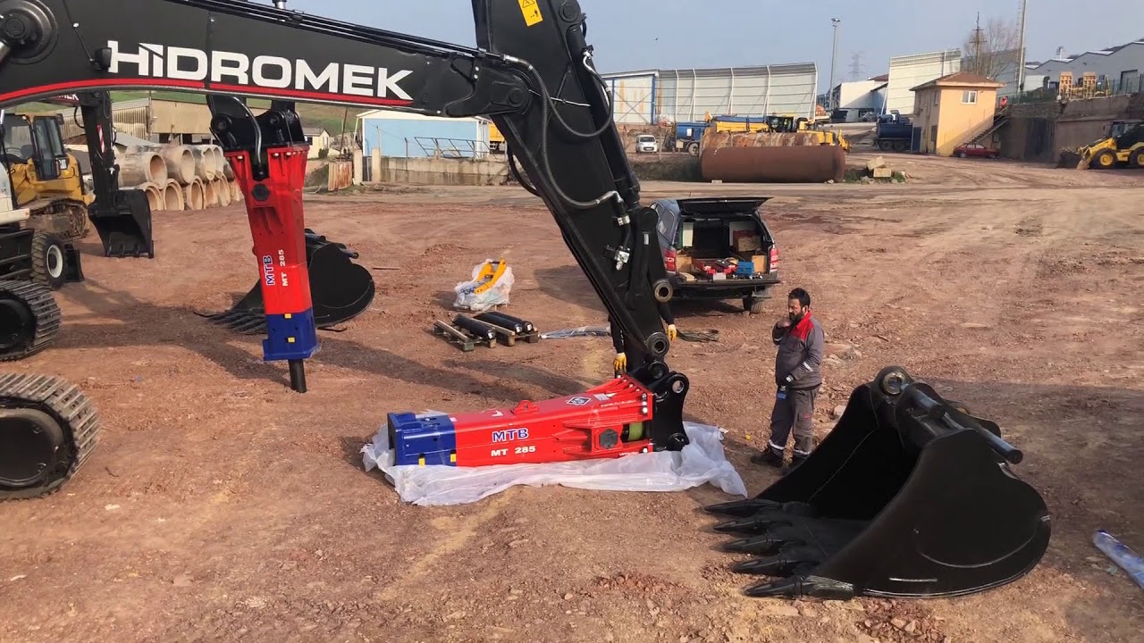 İnan Makina, yeni MTB 285 kırıcıların montajlarını tamamladı