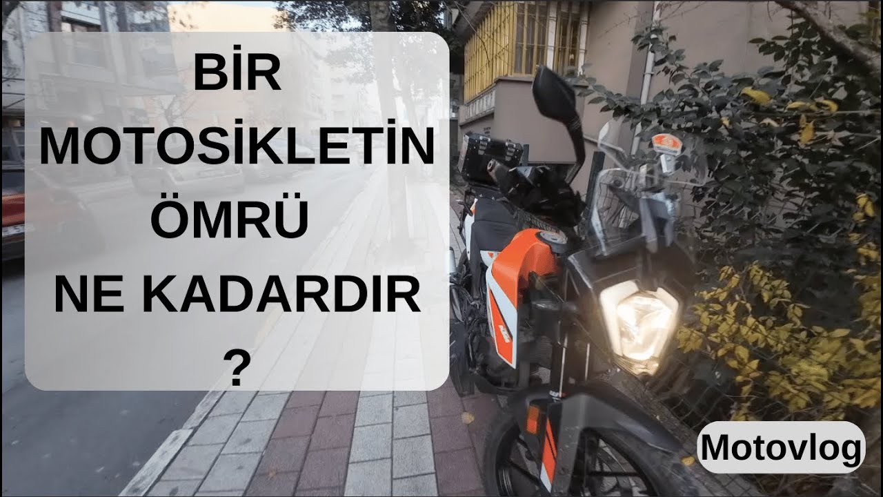 BİR MOTOSİKLETİN ÖMRÜ NE KADARDIR ? Kaç km kullanabiliriz
