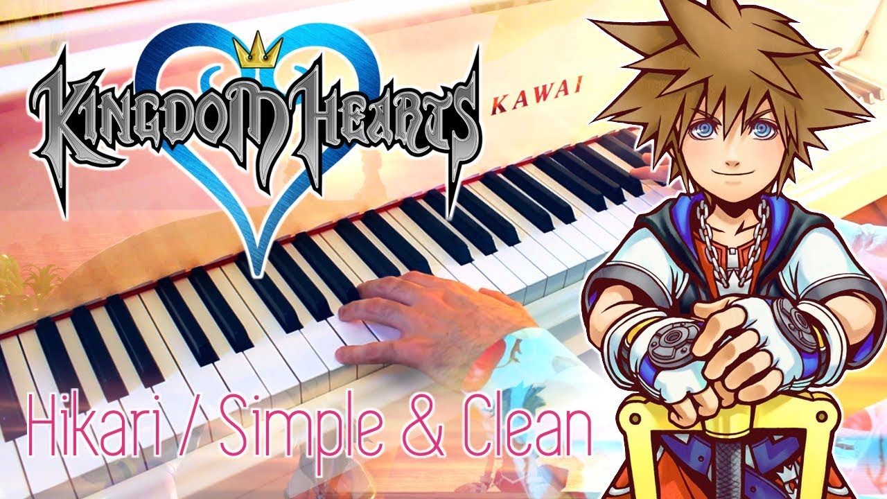 HIKARI 光 / Simple and Clean (KINGDOM HEARTS) ~ Piano cover w/ Sheet music!