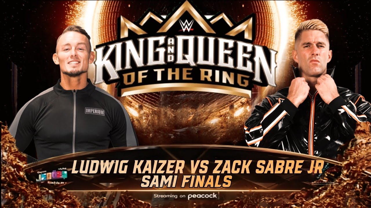 Zack Sabre JR  vs Ludwig Kaiser| Universe Mode WWE 2K25 #wwe2k25