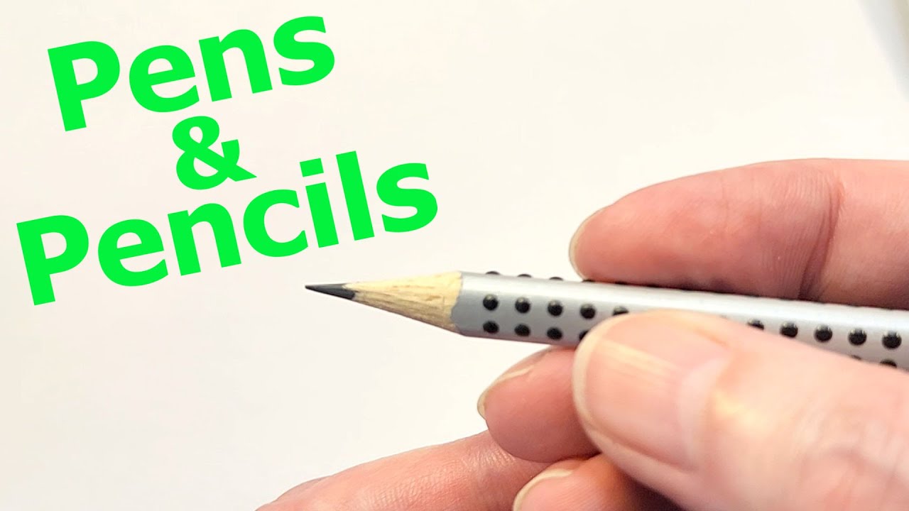 Triangular Grip Pencils?  Madness!