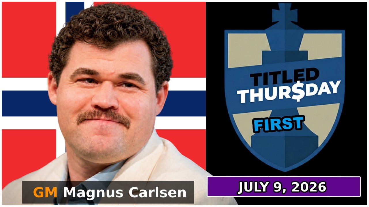 🔴 Magnus Carlsen Plays First 3+0 Thursday | July 9, 2026
