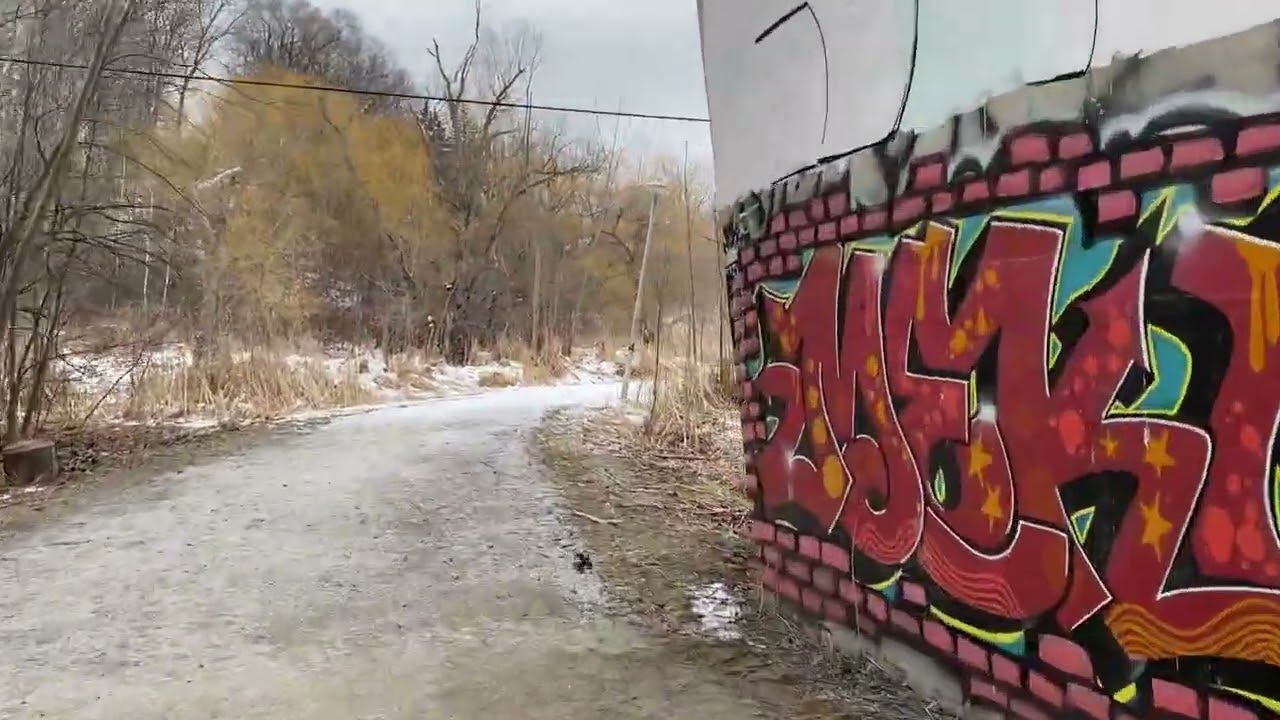 Nature in the City: Riding Through the Snow! #toronto #bike