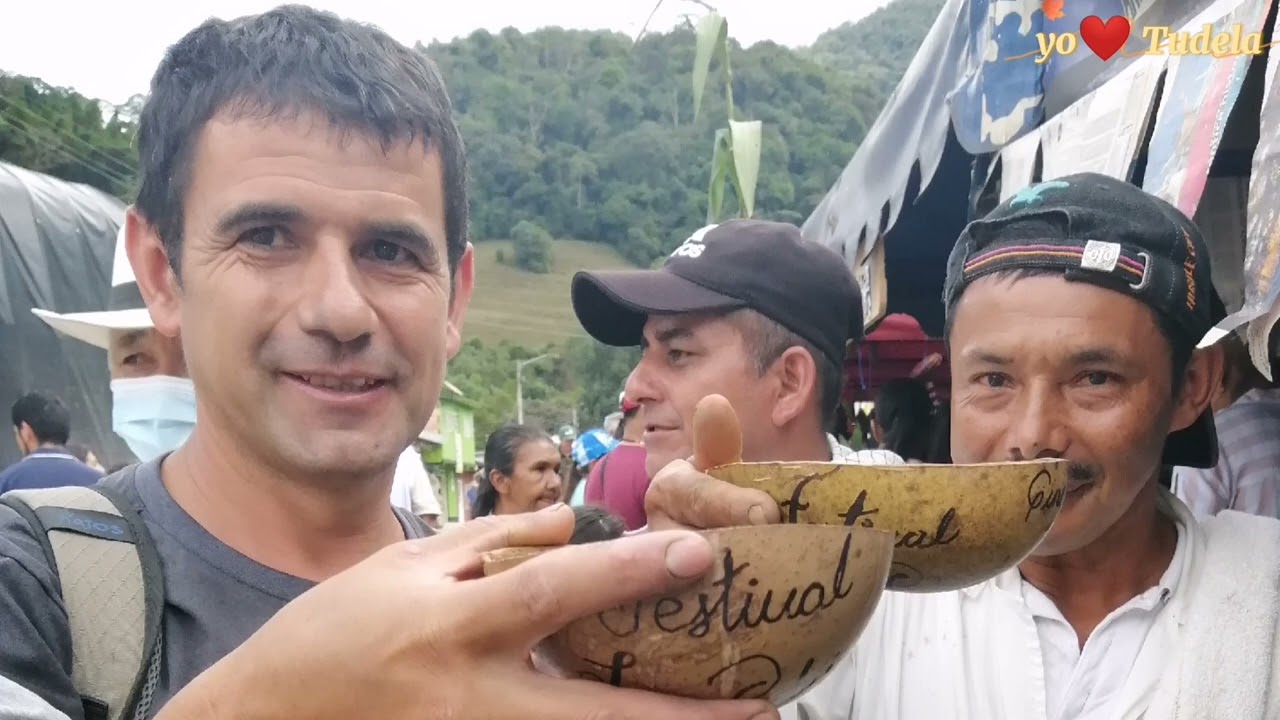 Mercado campesino en Tudela Cundinamarca.