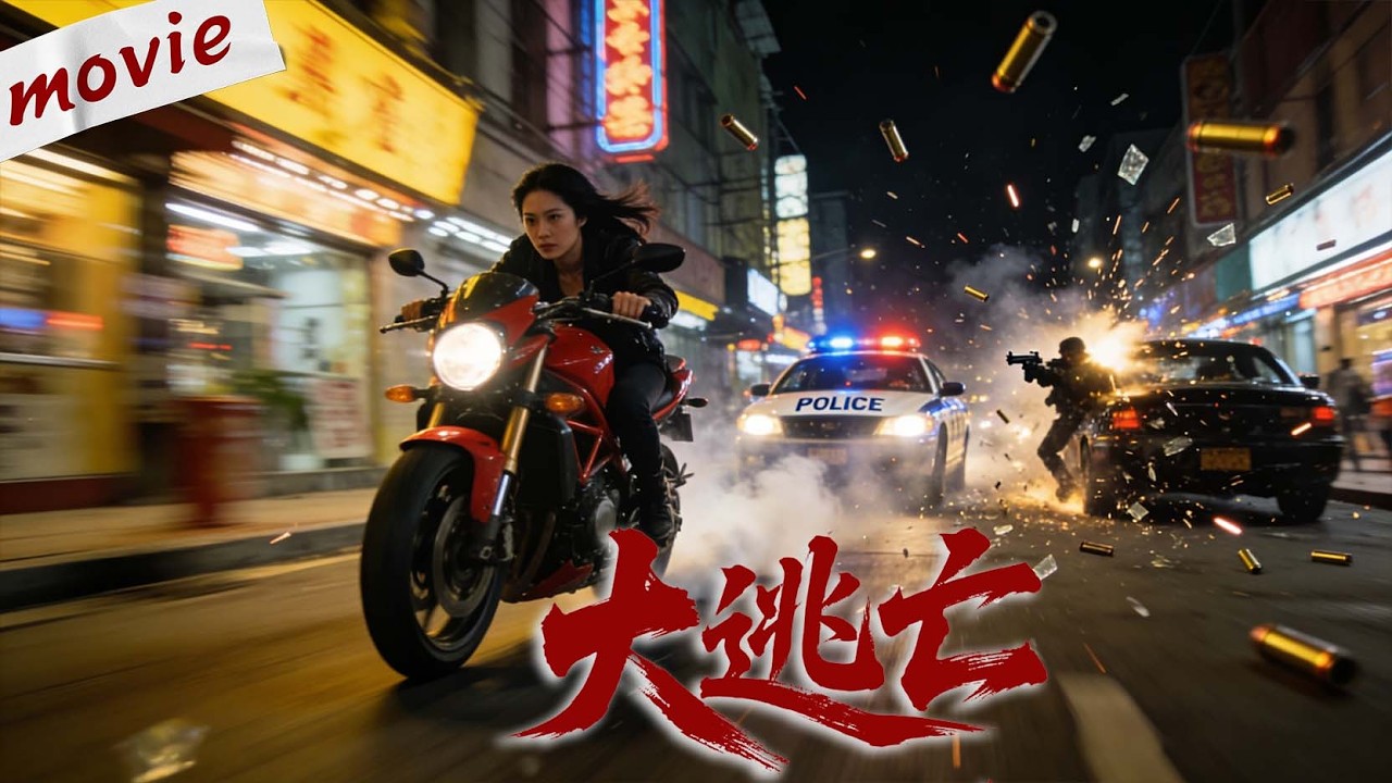 女臥底智商太高，一招就擺脫警察追捕！#悬疑