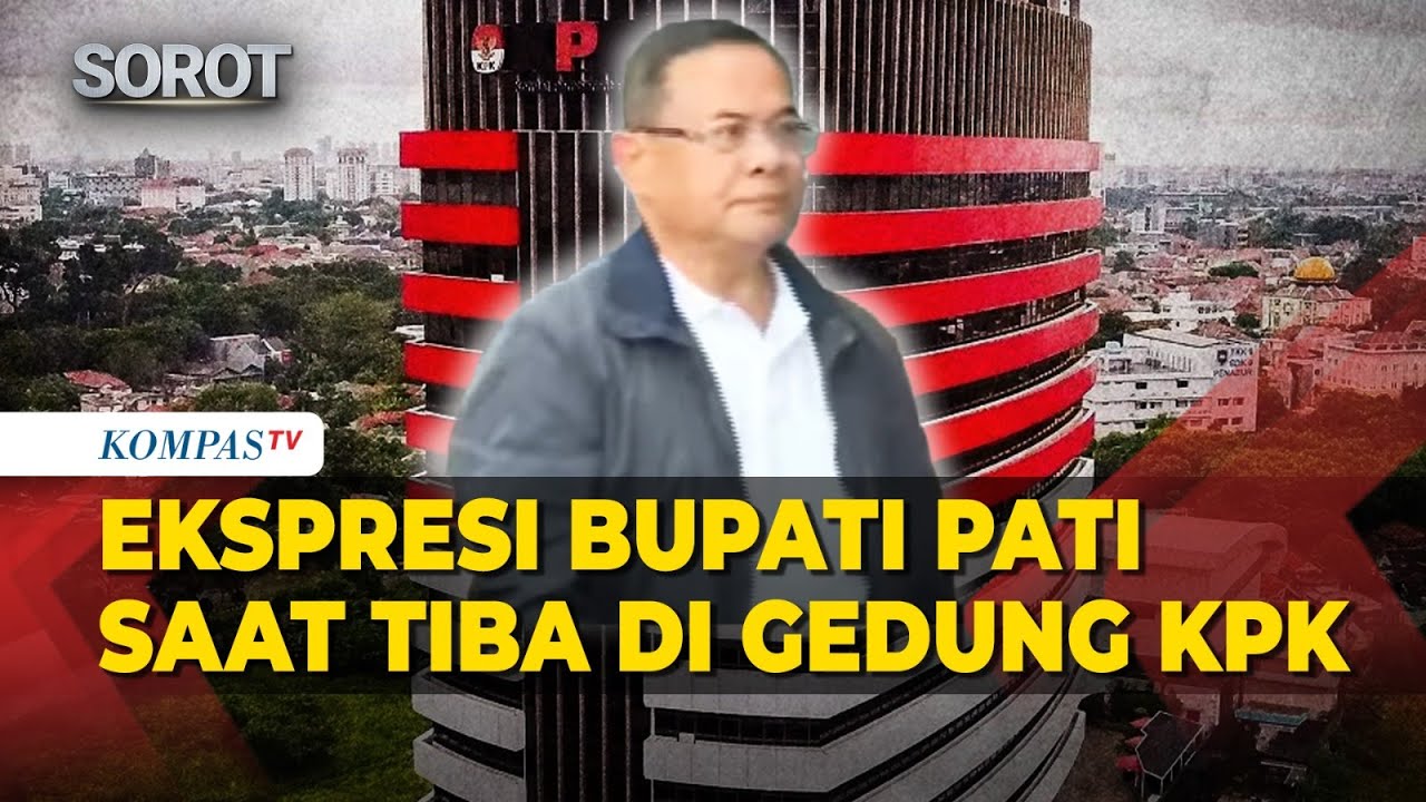 Detik-Detik Bupati Pati Sudewo Tiba di Gedung KPK Jakarta Pasca Terjaring OTT