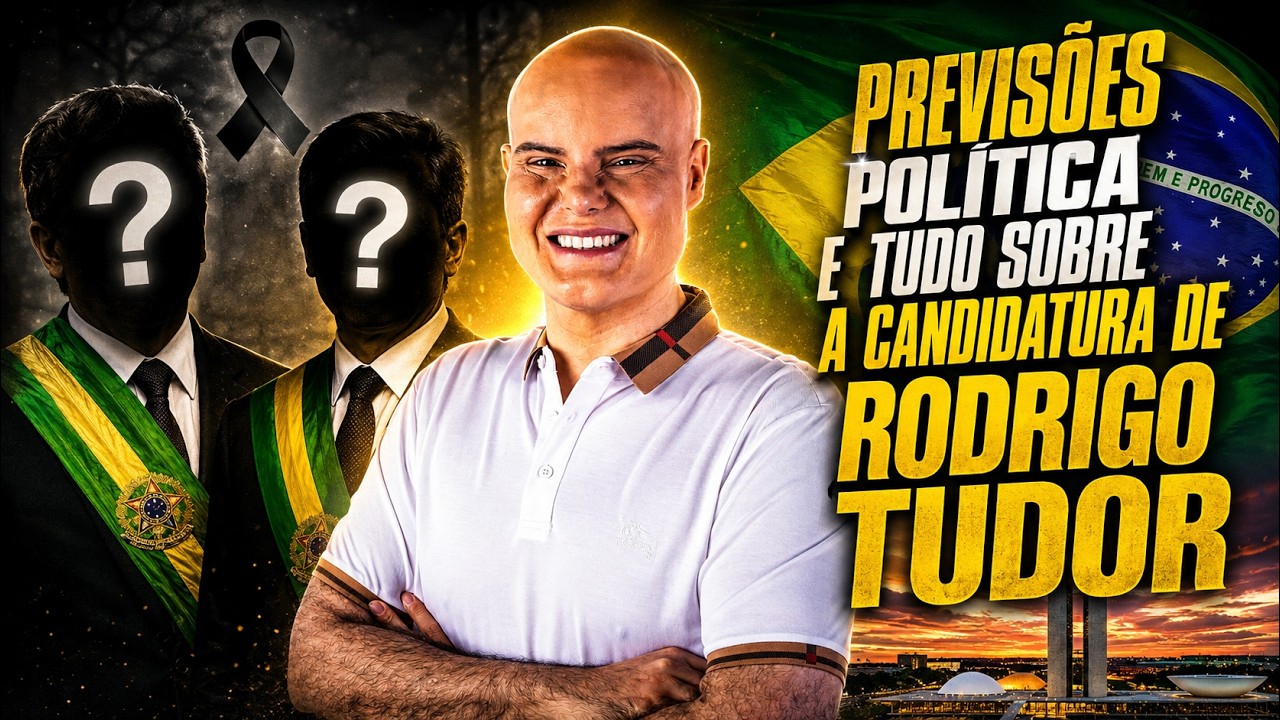 Vidente Rodrigo Tudor revela morte de um candidato nessas elei&ccedil;&otilde;es e fala sobre sua candidatura!
