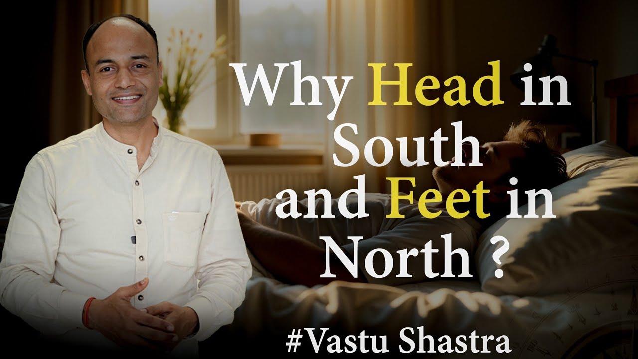 Why to SLEEP with HEAD in SOUTH ? Nitin Sir's valuable insights | #numerovastu #vastushastra #vastu