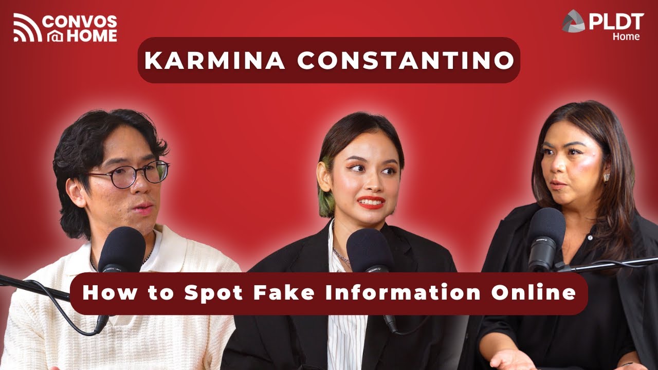 Journalist Karmina Constantino on how to spot fake news and fake information online | CONVOS @ Home