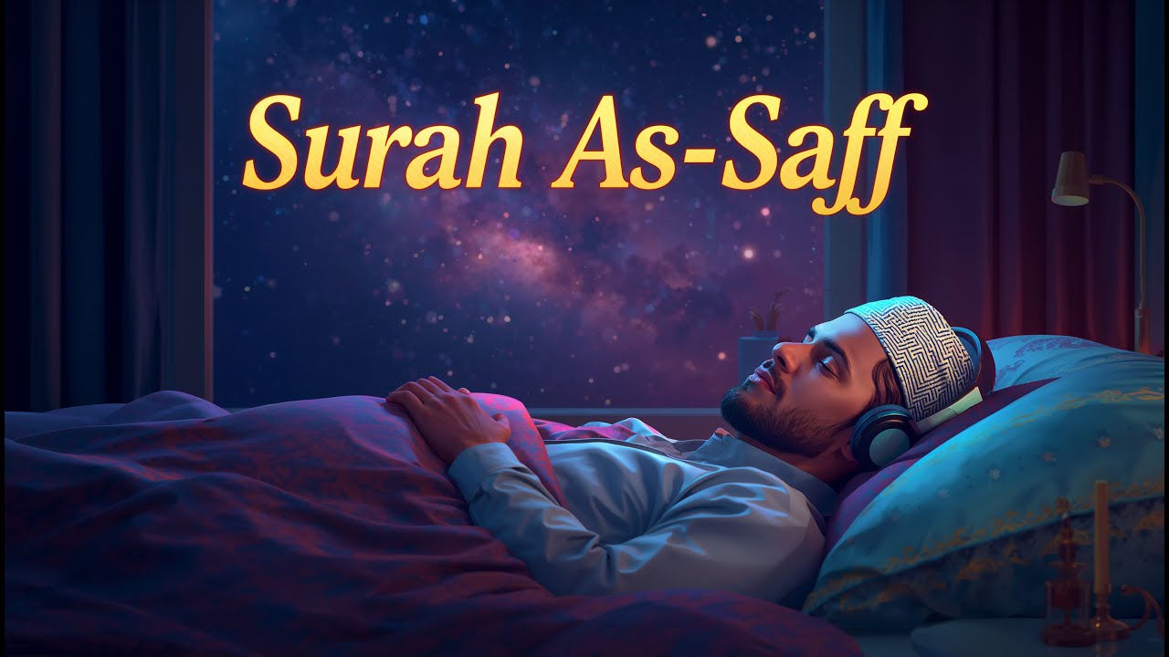✨ Surah As-Saff سورۃ الصف | Peaceful Quran Recitation for Sleep & Relaxation | Quranic Dreams