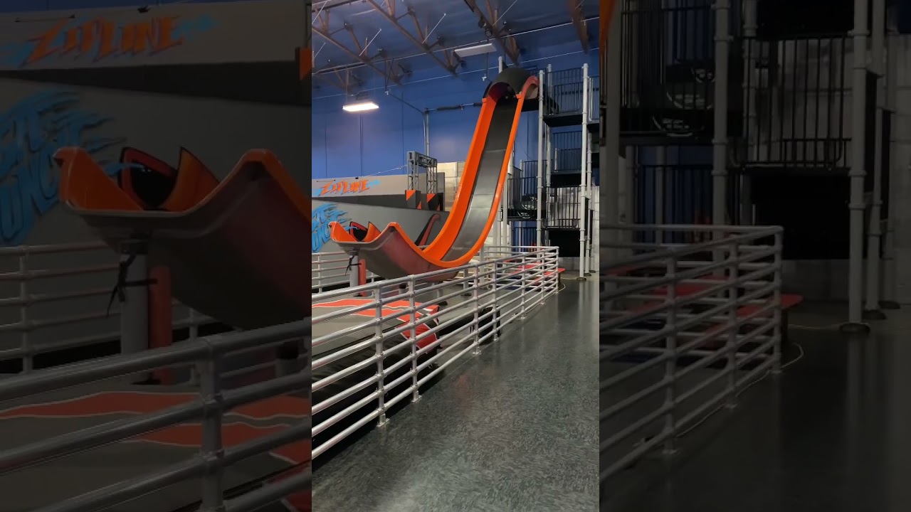 This slide was Insane! 😱🤯 #viral #park #skyzone
