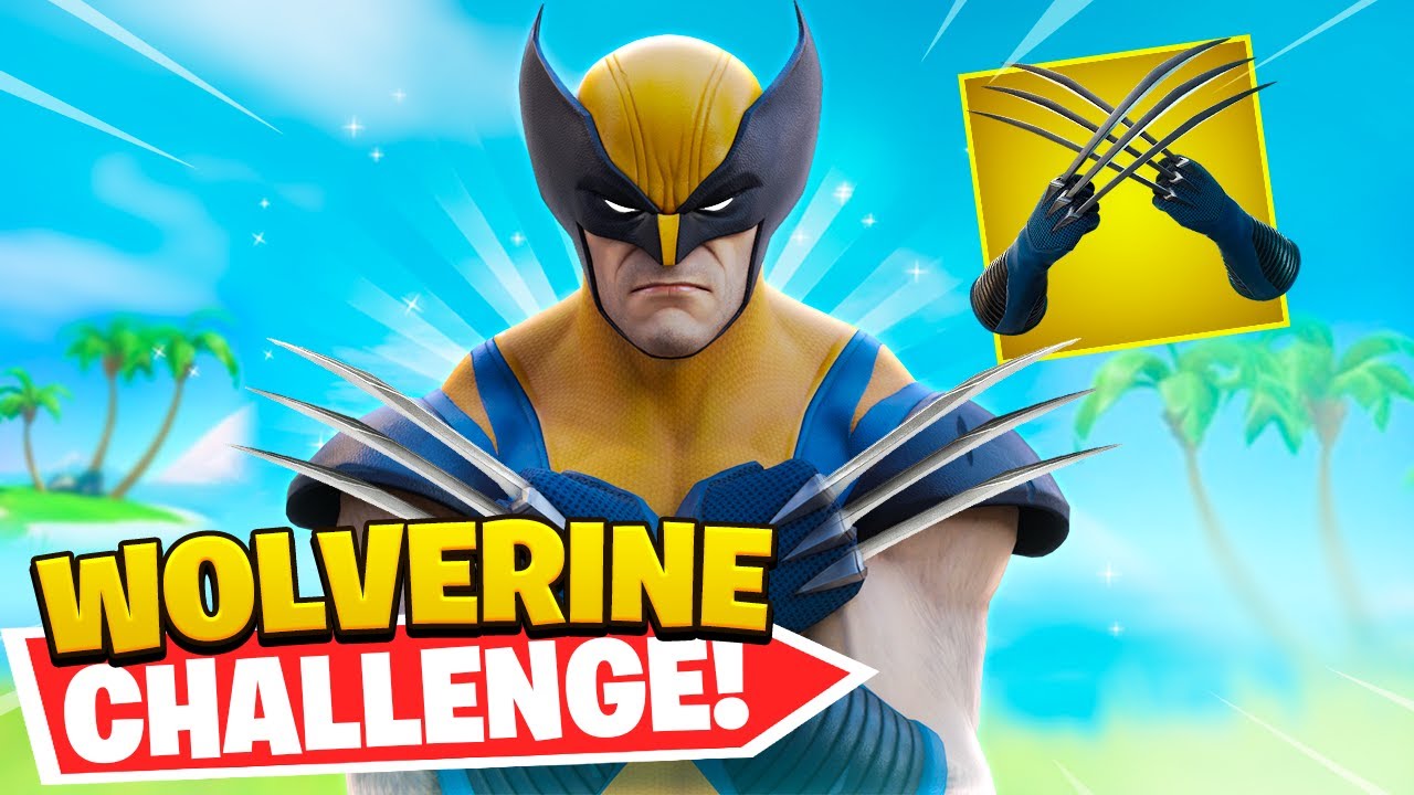 WOLVERINE *CHALLENGE* în FORTNITE!