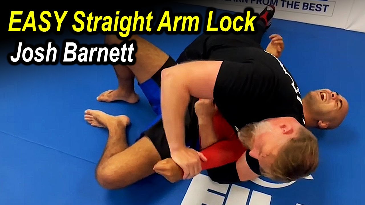 EASY way to do Straight Armlock by Josh Barnett
