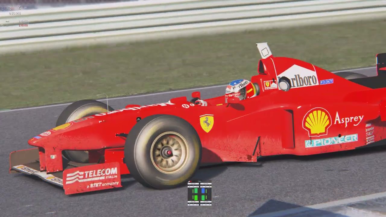 Assetto Corsa - 1997 Ferrari 310B, 1 Lap at Mugello