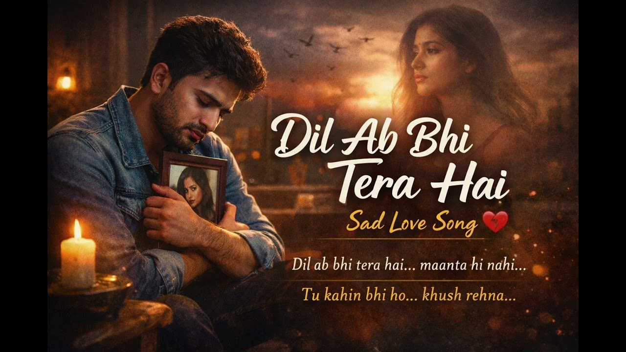 Dil Ab Bhi Tera Hai 💔 | Heart Touching Sad Love Song 2026 | Emotional Breakup Song | Hindi Sad Song