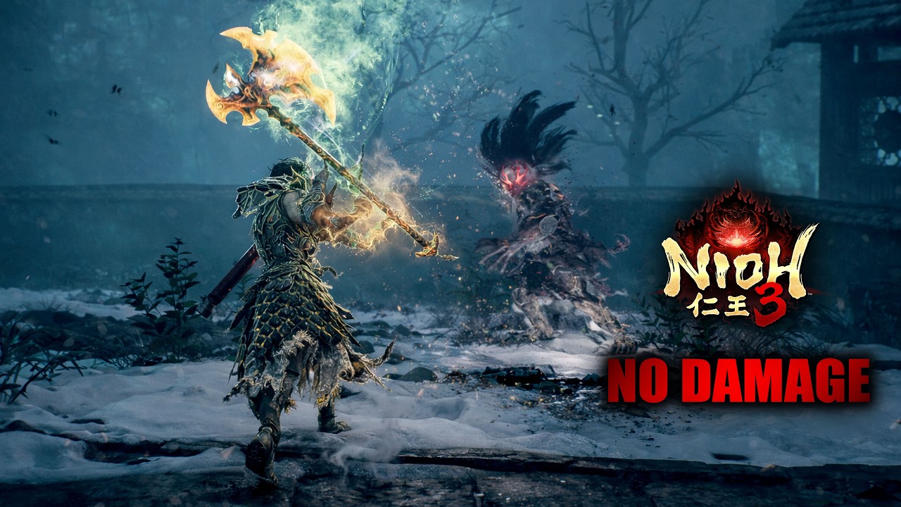 NIOH 3 - Enenra Boss Fight No Damage (4k)