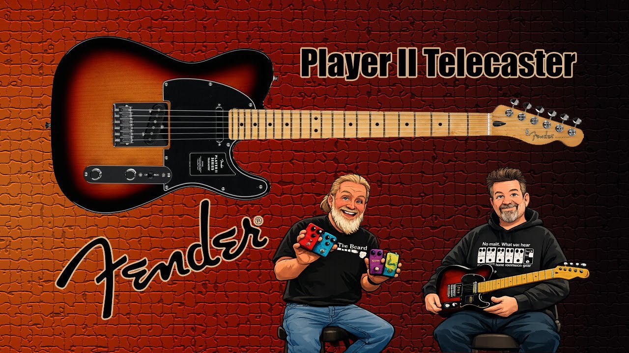 Fender Player II Telecaster | Тест звучания и демонстрация