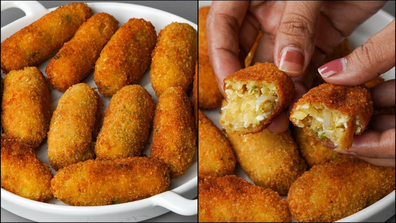 If you Have 2 Egg & Potatoes, You Can Make This Delicious Snacks Recipe | Aloo Egg Finger Recipe