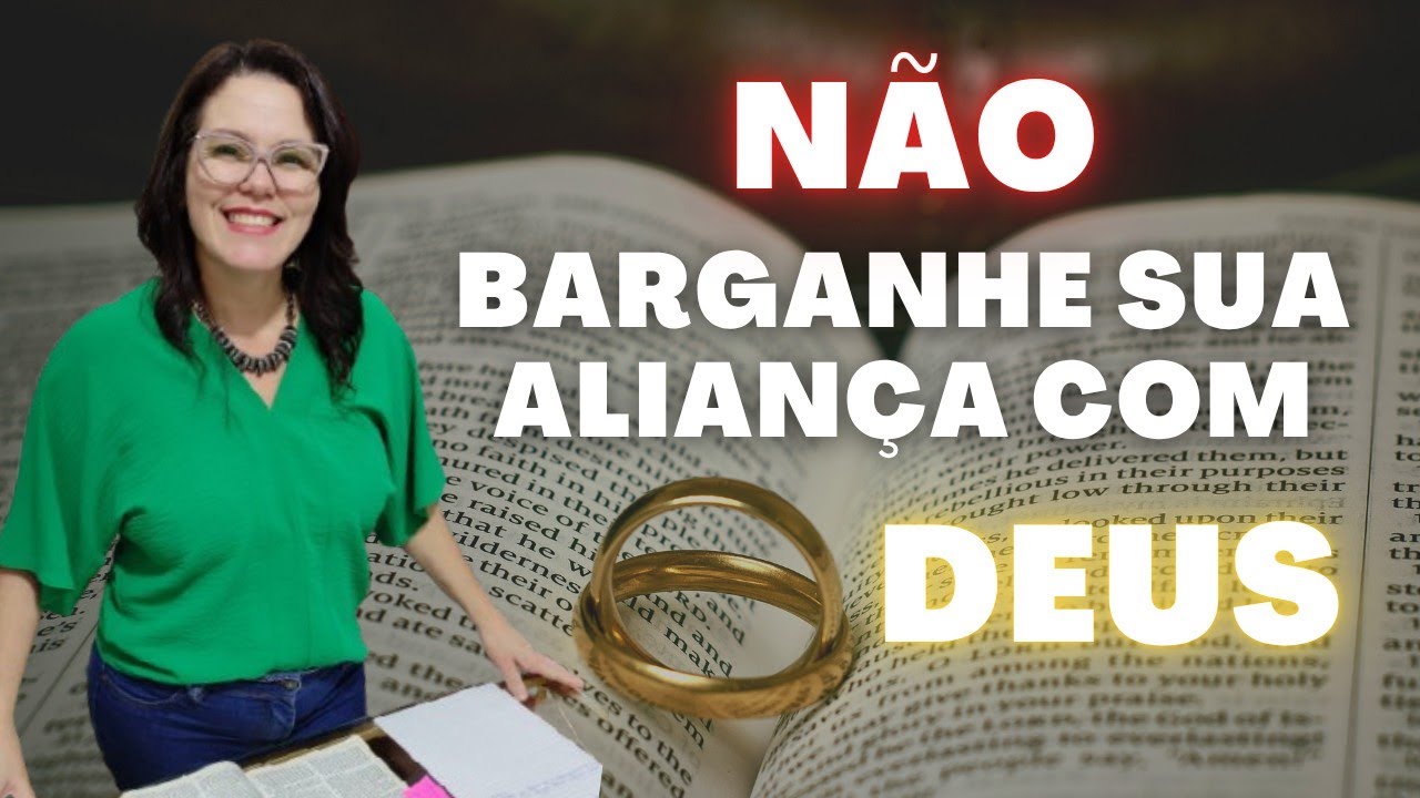 NÃO BARGANHE SUA ALIANÇA COM DEUS #pregação #palavradedeus 