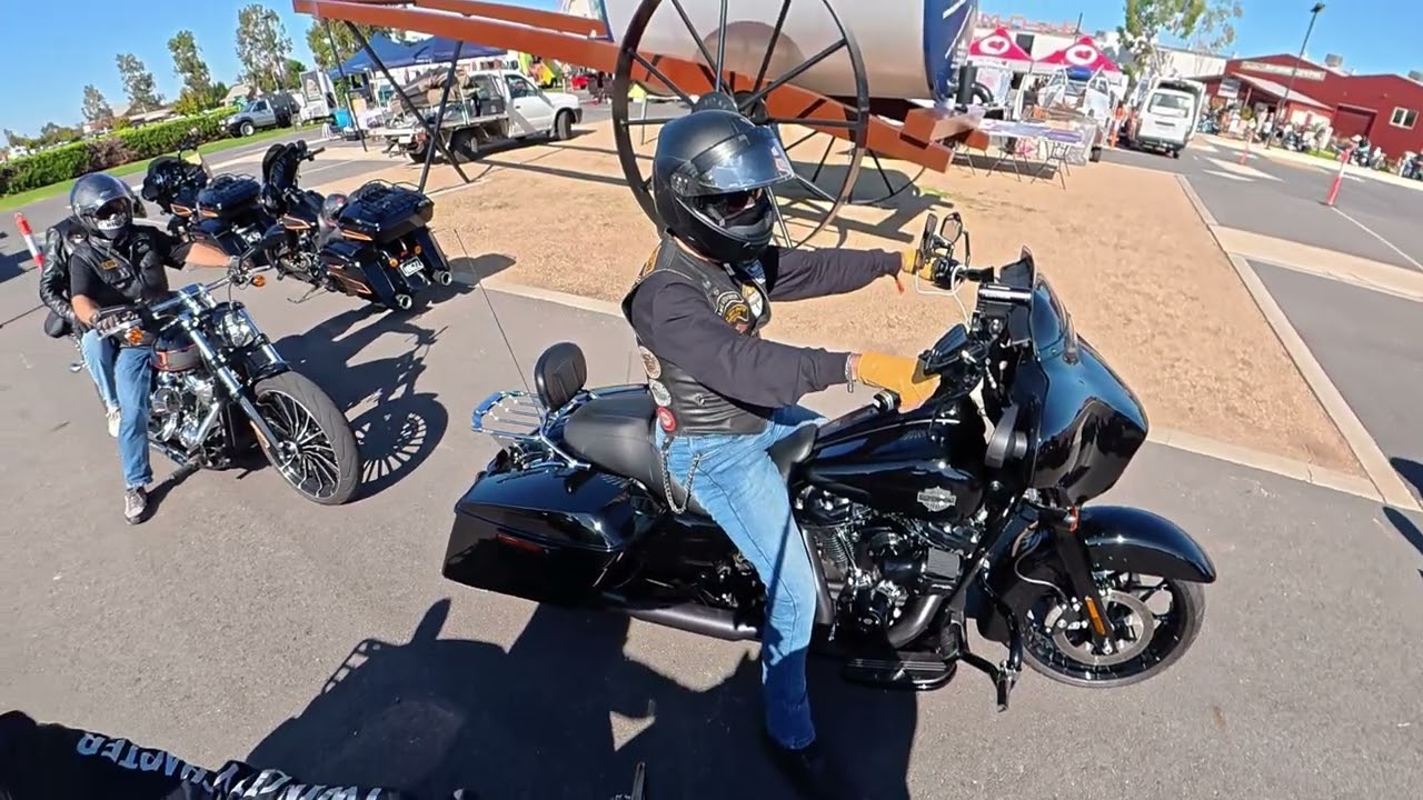 Shepparton HOG rally Thunder run