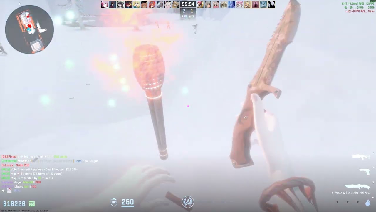 [CS2] 카스2 좀비탈출 ze_s_a_m 챕터3