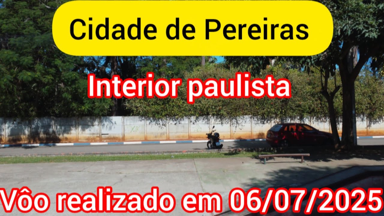 Cidade de Pereiras interior paulista