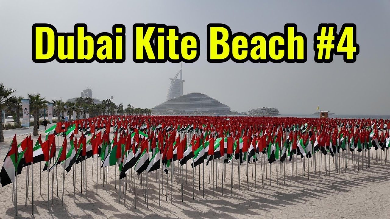 Dubai Kite Beach I Beautiful Walking #4