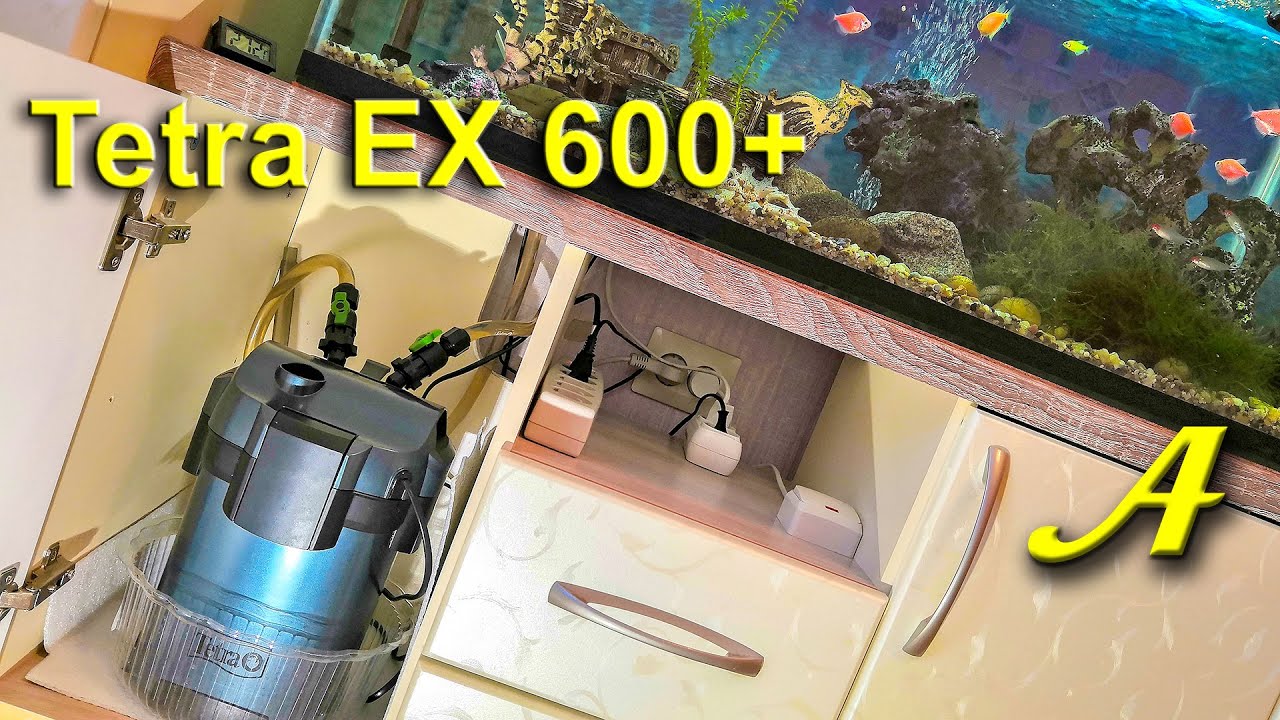 Чистка внешнего фильтра Tetra ЕХ600+  Производительность до и после чистки, протечка...