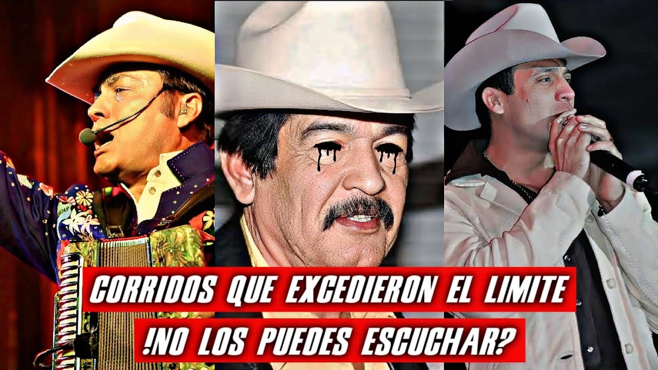 ❌5 CORRIDOS PROHIBIDOS QUE NO PUEDES ESCUCHAR EN MEXICO 💀