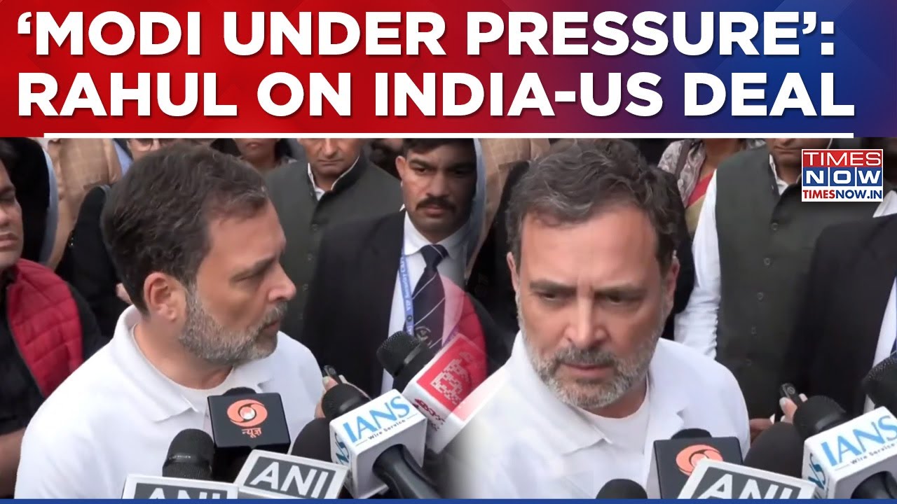 Rahul Gandhi Makes Sensational Comment On 'India-US Trade' Deal, Says 'There Is Pressure On PM Modi'