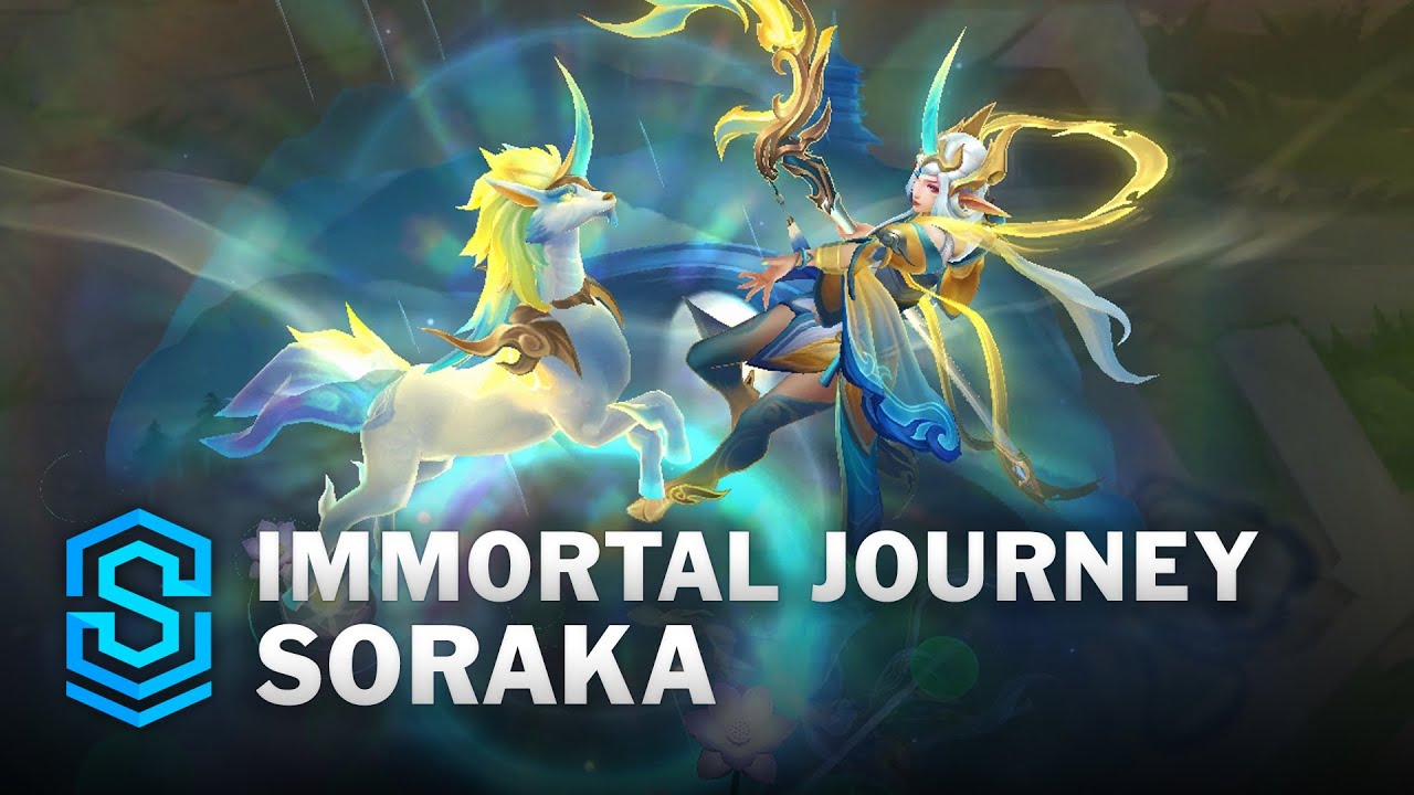 Immortal Journey Soraka Skin Spotlight - Pre-Release - PBE Preview - League of Legends