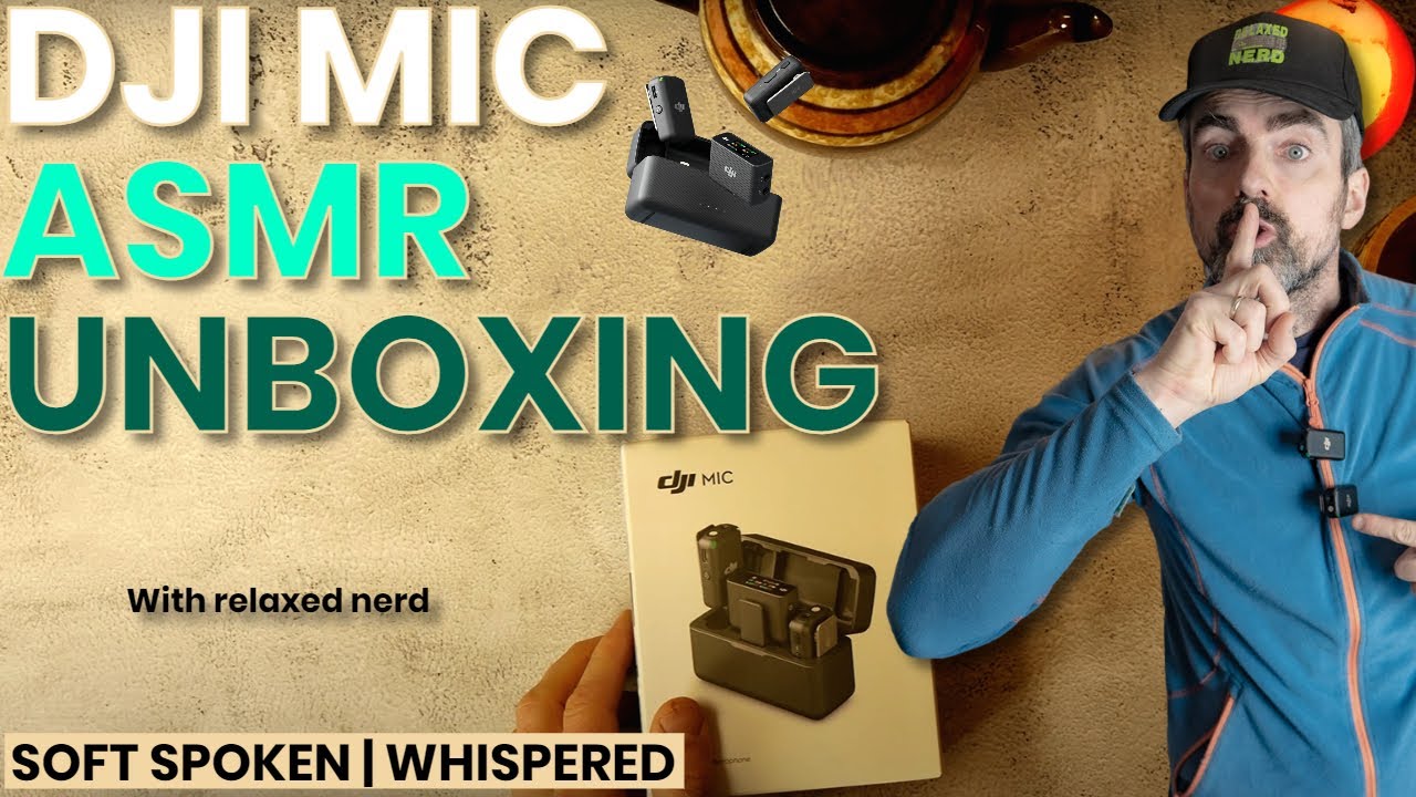 DJI mic unboxing | asmr soft spoken