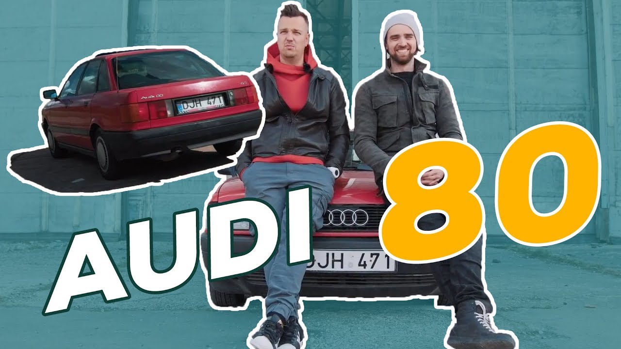 #1 iššūkis „Audi 80” - per kiek iki 100 km/val. / Spausk Gazą TV