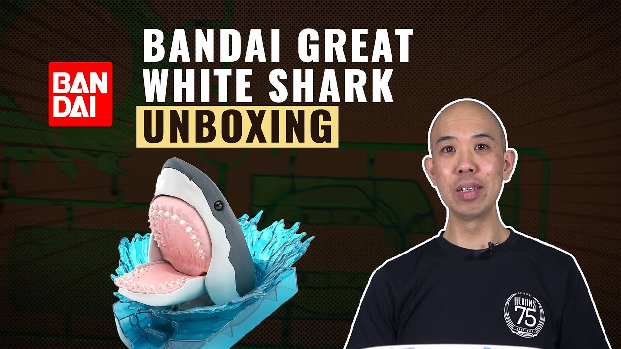 Bandai | Exploring Lab Nature Great White Shark Unboxing & Review | 