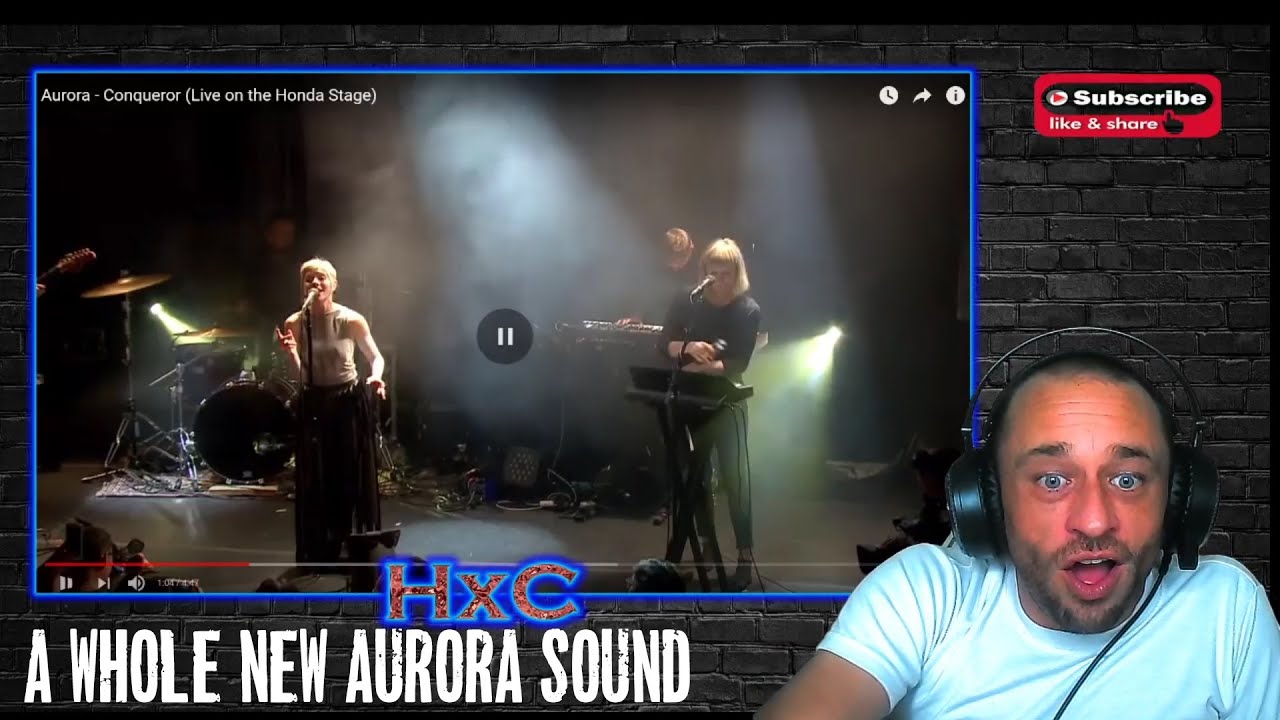 Aurora - Conqueror (Live on the Honda Stage) Reaction!
