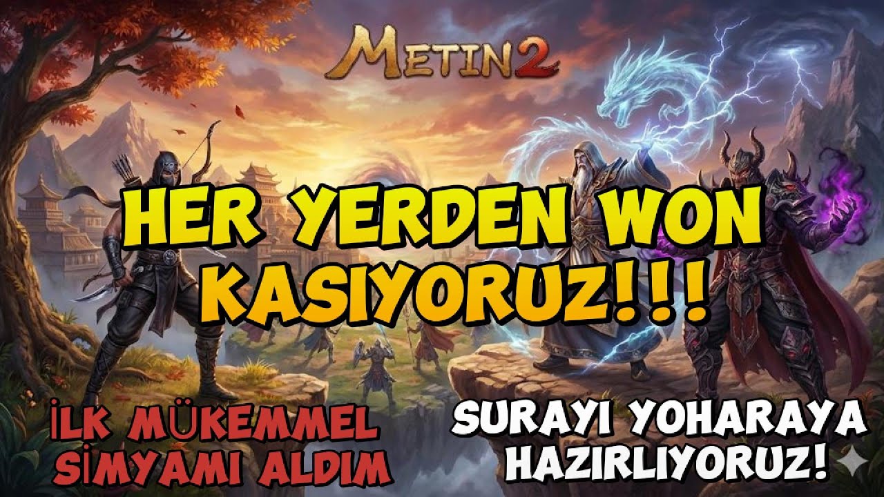 SURAYA Y&Uuml;ZLERCE WONLUK YATIRIM YAPTIMMM!!! #rubylucifer  #metin2tr  #metin2ruby #metin2