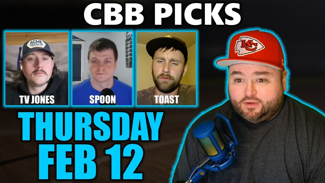 College Basketball Picks with Kyle Kirms | Thursday February 12th