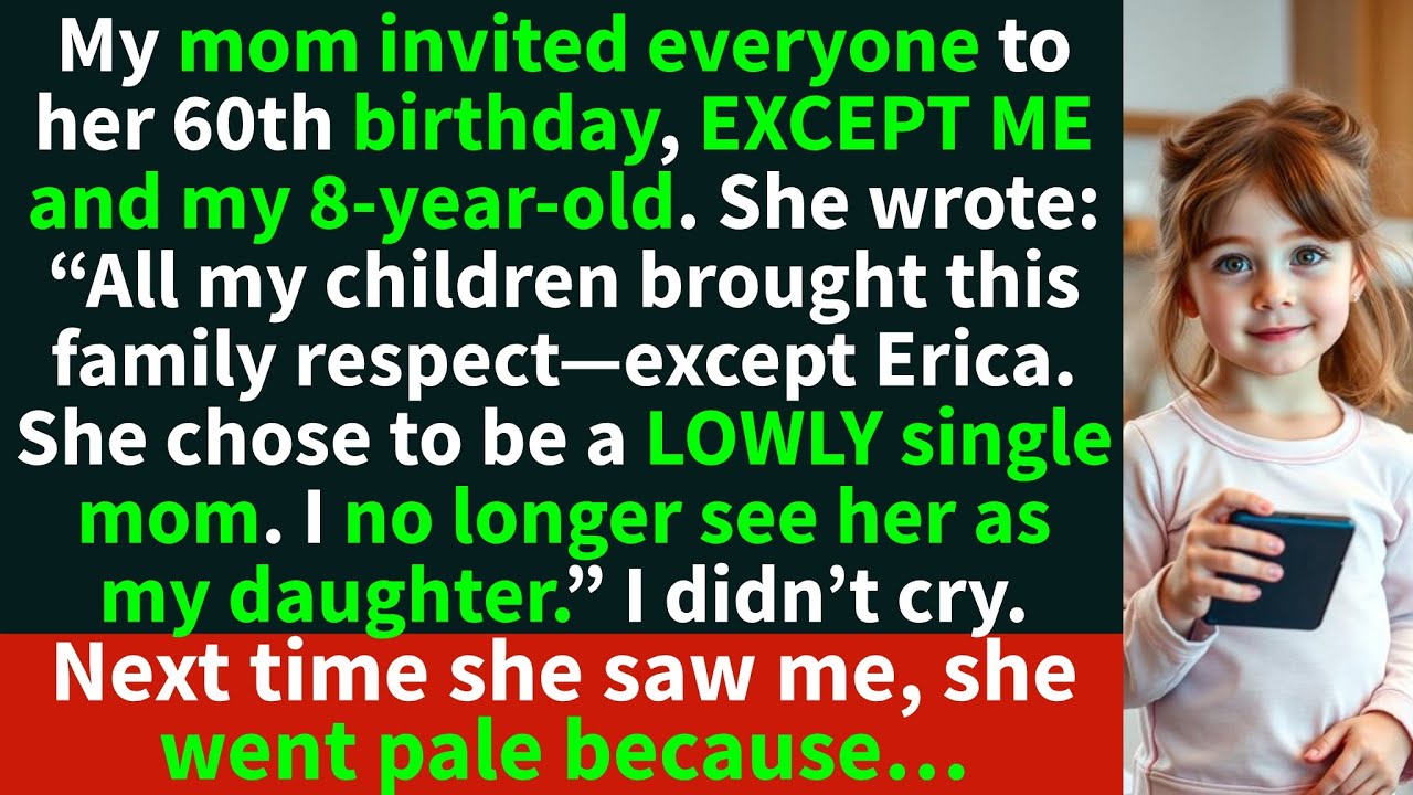 My family disowned me because I am a “single mom”…