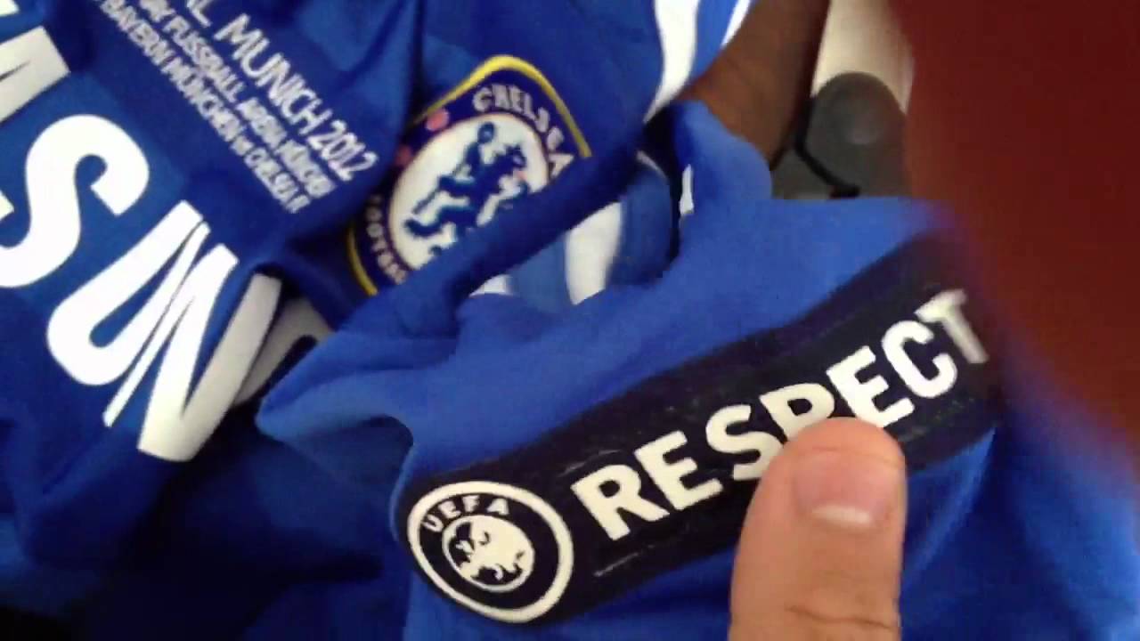 Unboxing #11 DROGBA 11-12 CHELSEA UEFA CL Final Home Jersey