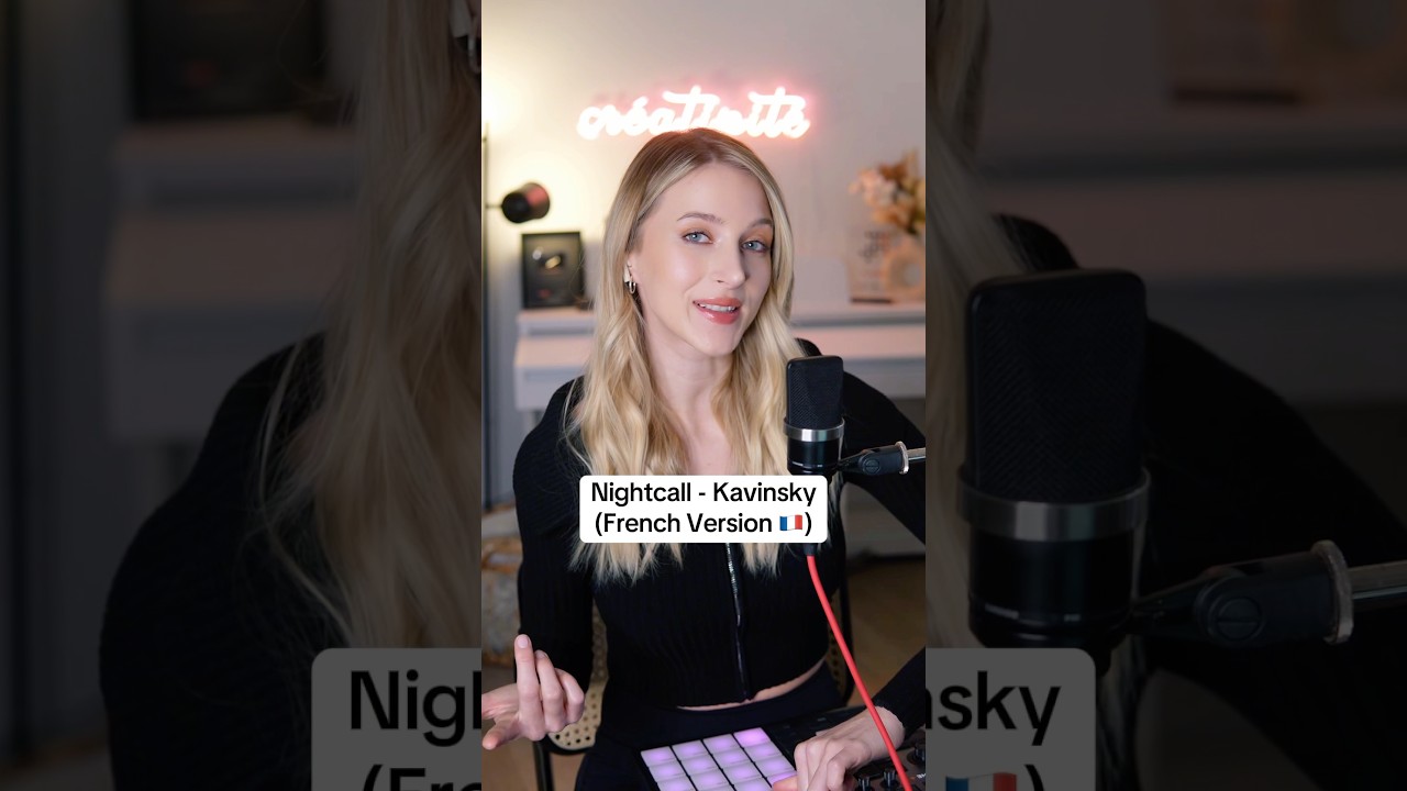 Nightcall - Kavinsky (French Version 🇫🇷) #cover