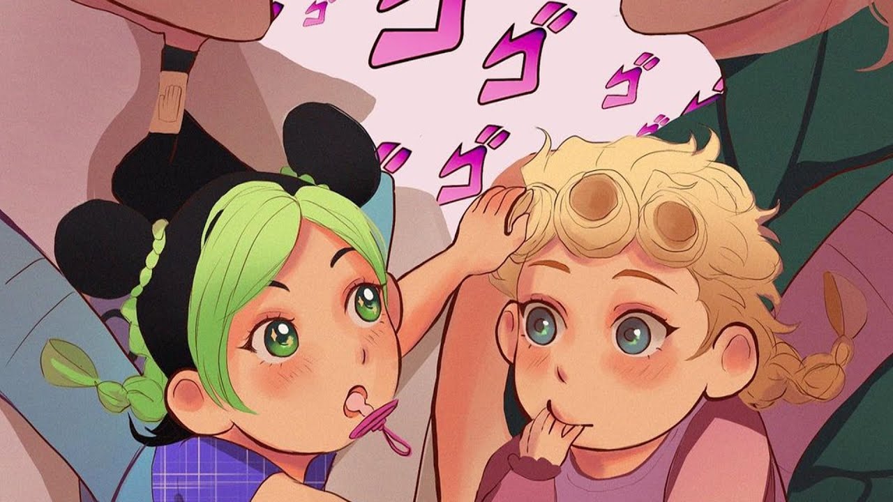НОВЫЕ дубляжи комиксов JoJo (анимации Baby Jolyne Baby Giorno и JoJo's Bizarre Adventure)