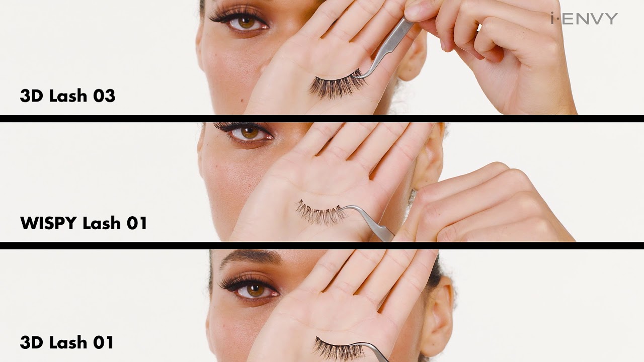 Snap on and off iENVY Magnetic Lashes | iENVY by Kiss